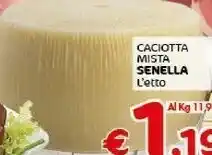 Crai Senella Caciotta Mista offerta