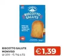 Mercatò Monviso biscotto salute offerta