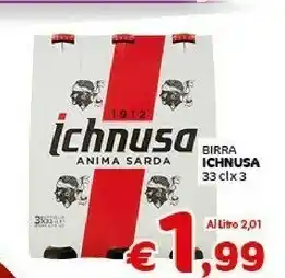 Crai Ichnusa Birra Anima Sarda 330 G(ml) offerta