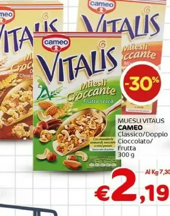 Crai Cameo Cameo - Vitalis Super Mûesli 300 g(ml) offerta