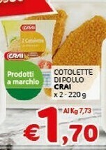 Crai Cotolette Di Pollo