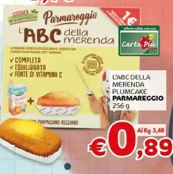 Crai Parmareggio L'ABC Della Merenda Con Snack offerta