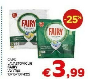 Crai Fairy Detersivo Lavastoviglie offerta