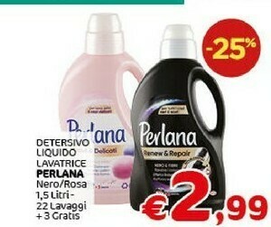 Crai Perlana Detersivo Liquido Lavatrice offerta