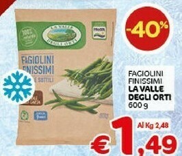 Crai La Valle Degli Orti Fagiolini Finissimi offerta