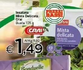 Crai Insalata Mista Delicata offerta