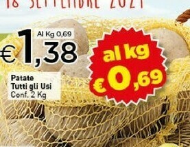 Crai Patate Tutti Gli Usi offerta