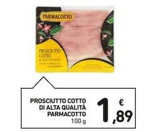 Conad Parmacotto Prosciutto Cotto Di Alta Qualità 100 G(ml) offerta