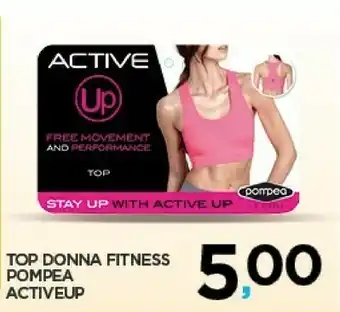 Despar Activeup Top Donna Fitness Pompea offerta