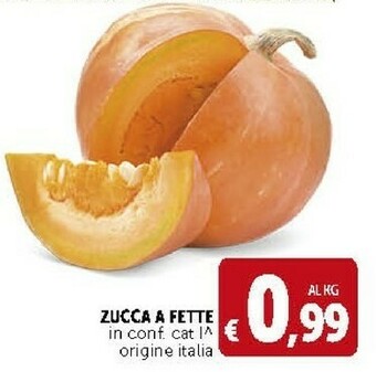 Deco Supermercati Zucca A Fette offerta