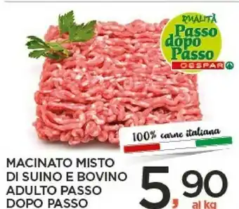 Despar Despar Macinato Misto Di Suino E Bovino Adulto Passo Dopo Passo offerta