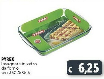 Deco Supermercati Pyrex Lasagnera In Vetro offerta