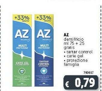 Deco Supermercati Az Dentifricio offerta