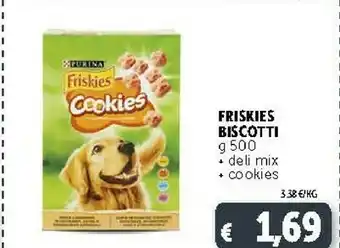 Deco Supermercati Purina Friskies Biscotti Deli Mix/ Cookies 500 G offerta