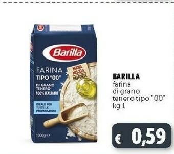 Deco Supermercati Barilla Farina Di Grano Tenero Tipo 00 offerta