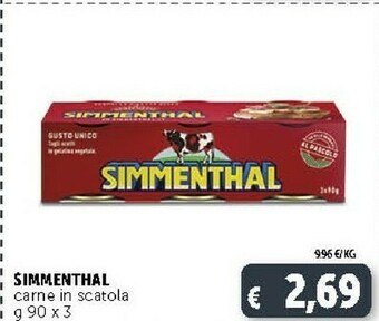 Deco Supermercati Simmenthal Carne In Scatola offerta