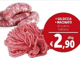 Deco Supermercati Salsiccia Di Suino offerta