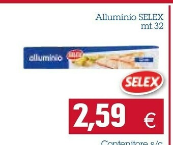 Emi Supermercati Selex Alluminio offerta
