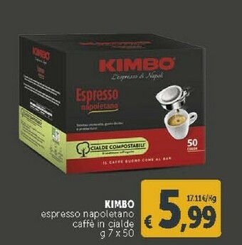 Deco Supermercati Kimbo Caffè Espresso Napoletano offerta