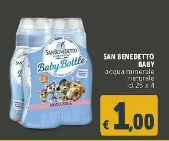 Deco Supermercati San Benedetto Acqua Minerale Naturale offerta