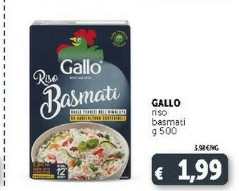 Deco Supermercati Gallo Riso Basmati offerta