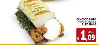 Deco Supermercati Camoscio d'Oro Crema Di Maggio offerta