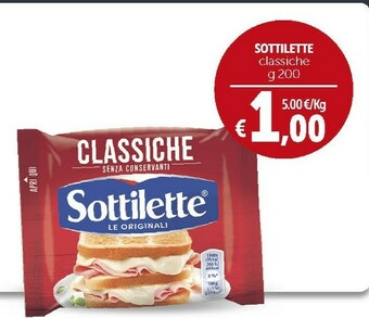 Deco Supermercati Sottilette Classiche offerta