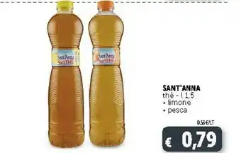 Deco Supermercati Sant'anna SanThé Al Limone 1500 G(ml) offerta