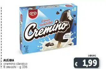 Algida Cremino L'Unico Inimitabile 336 G(ml)