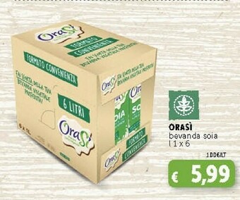 Deco Supermercati Orasi Bevanda Soia offerta
