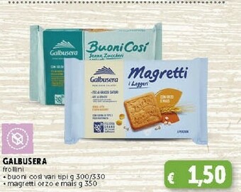 Deco Supermercati Galbusera Frollini Buoni Cosi offerta