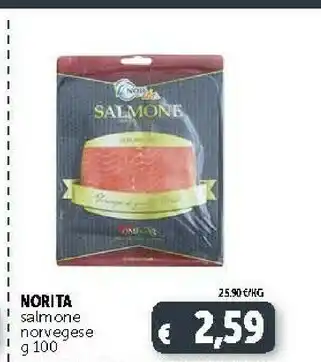 Deco Supermercati Norita - Salmone Norvegese Affumicato 100 G(ml) offerta