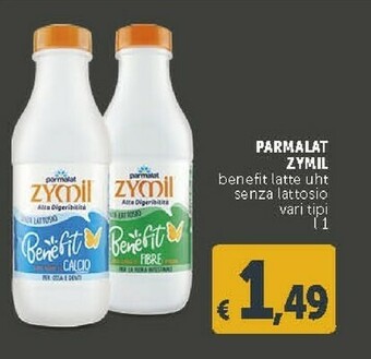 Parmalat Zymil Latte Intero Alta Digeribilità Senza Lattosio UHT 1000 G(ml)