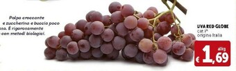 Deco Supermercati Uva Red Globe offerta