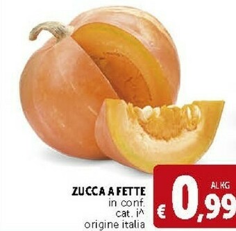 Deco Supermercati Zucca A Fette offerta