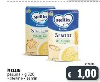 Deco Supermercati Mellin Pastina Stelline offerta