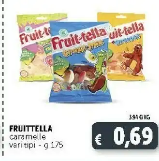 Deco Supermercati Fruit-tella Caramelle offerta
