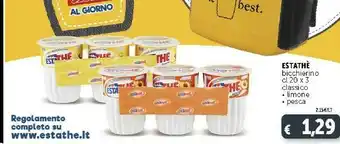 Deco Supermercati Estathé Bicchierino Classico offerta