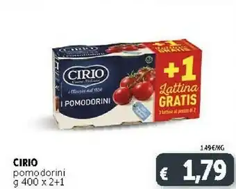 Deco Supermercati Cirio I Pomodorini 400 G(ml) offerta