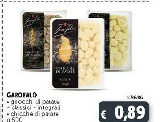 Deco Supermercati Garofalo Gnocchi Di Patate 500 G(ml) offerta