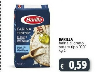 Deco Supermercati Barilla Farina Di Grano Tenero Tipo 00 offerta