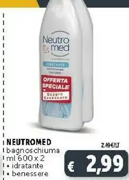 Deco Supermercati Neutromed Bagnoschiuma offerta
