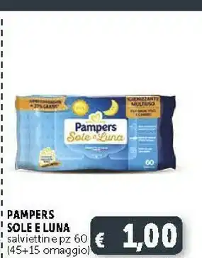 Deco Supermercati Pampers Sole E Luna Salviettine offerta