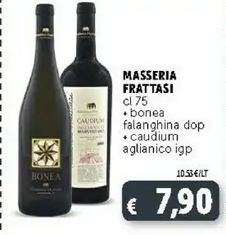 Deco Supermercati Masseria Frattasi Bonea Falanghina Dop offerta