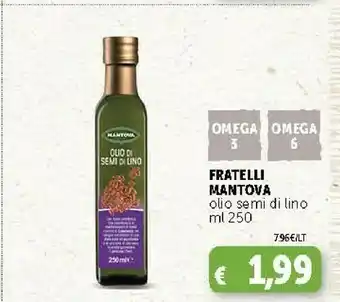 Fratelli mantova Olio Semi Di Lino