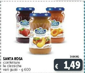 Deco Supermercati Santa rosa Confetture Le Classiche offerta