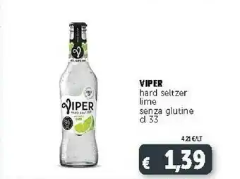 Deco Supermercati Viper Hard Seltzer Lime offerta