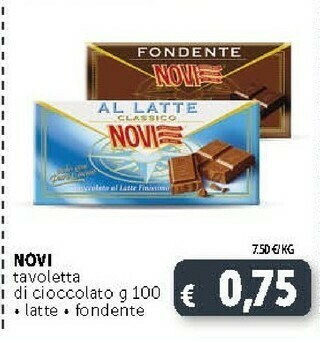 Deco Supermercati Novi Tavoletta Di Cioccolato offerta