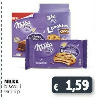 Deco Supermercati Milka Biscotti offerta