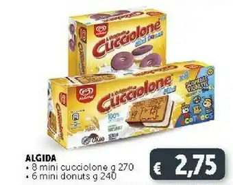 Deco Supermercati Algida Mini Cucciolone Classico 270 G(ml) offerta